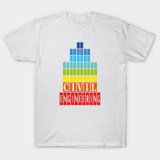 Best design civil engineering, buildings engineer T-Shirt